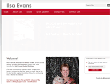 Tablet Screenshot of ilsaevans.com